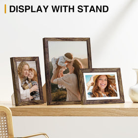 Vittanly tabletop display stand included for instant setup