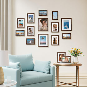Vittanly wall collage layout idea for dynamic gallery walls