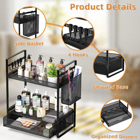 VITVITI makeup and lotion storage organizer boosts vanity organization