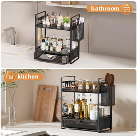 VITVITI spice rack stand on kitchen counter keeps spices accessible