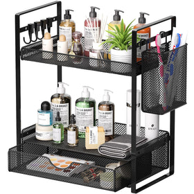 VITVITI sturdy iron-wire shelf for durable bathroom or kitchen storage