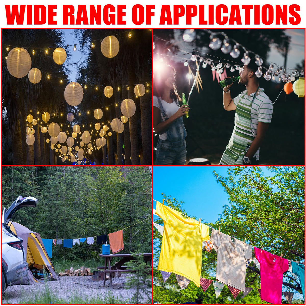 VIVBOO eco-friendly outdoor drying saves energy and freshens laundry.