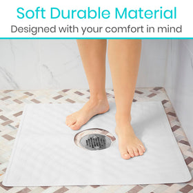 Vive Shower Mat installation demo shows secure placement