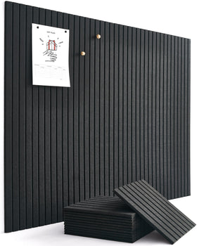 VIVELDA 12-tile set arranged for customizable wall layouts in home offices or classrooms.