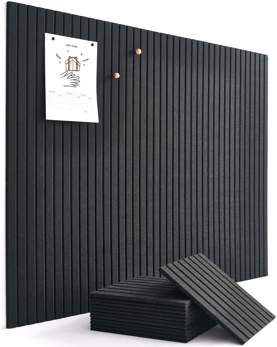VIVELDA 12-tile set arranged for customizable wall layouts in home offices or classrooms.