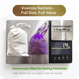 VIVENZIA 20-pack gift box of natural closet fresheners