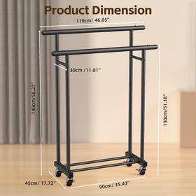 ViviDreamore heavy-duty rack handling up to 210 lbs without deformation.