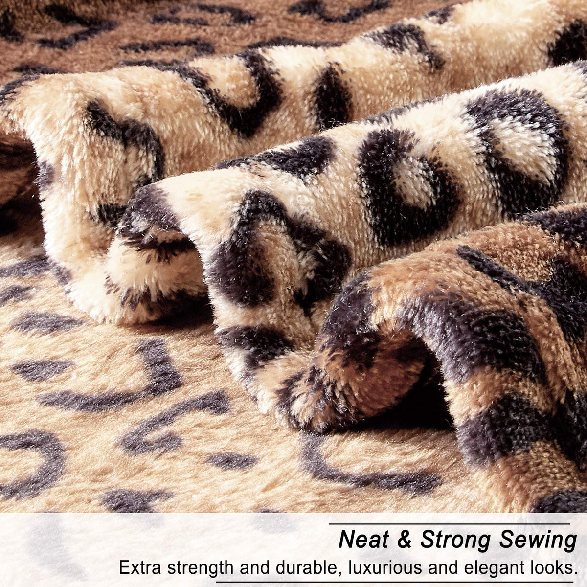 Viviland easy-care blanket withstands washing without pilling for repeated use.