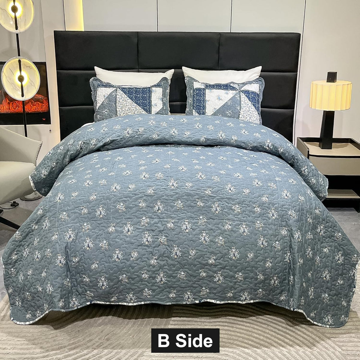 VIVILINEN quilt set offers four-season versatility as a bedspread or extra layer