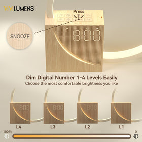 Vivilumens dual alarm setup enabling two distinct wake times