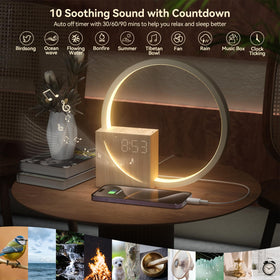 Vivilumens night-light soft glow demonstrating calming ambience by night