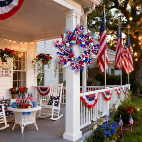 Memorial or cemetery display option with Vivimemo wreath for respectful remembrance