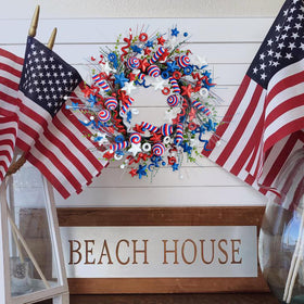 vivimemo indoor outdoor wreath suitable for doors or windows year-round display