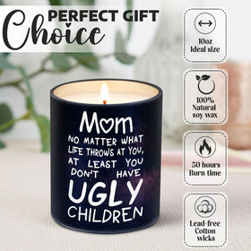 VIWIX Christmas gift packaging candle with elegant presentation