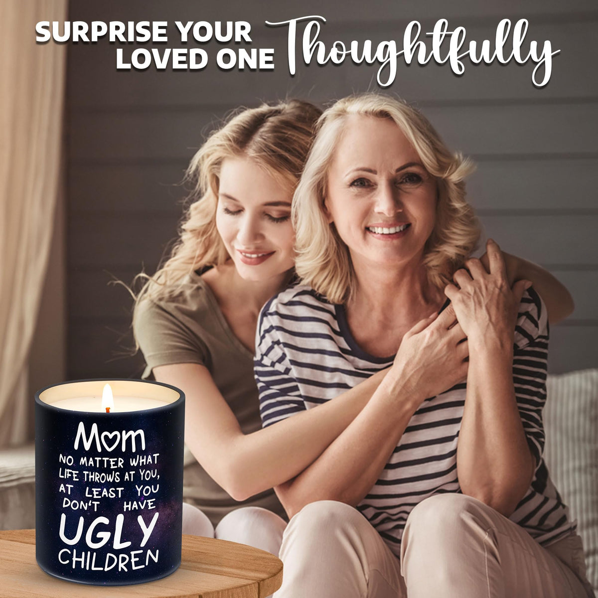 VIWIX Mom birthday gift candle ideal for celebrations