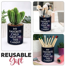 VIWIX candle label design highlights thoughtful gifting appeal.