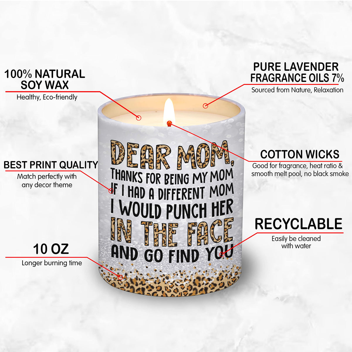 VIWIX soy wax candle offers clean, natural burn for calm evenings.