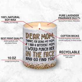 VIWIX soy wax candle offers clean, natural burn for calm evenings.