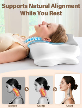 VJASD cooling washable cover helps keep you cool and fresh all night.