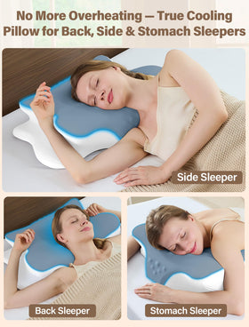 VJASD back sleeper use: lower height for neck alignment