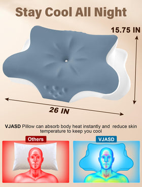 VJASD cooling washable cover keeps you cool and clean overnight