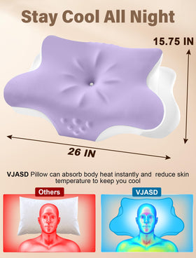 VJASD removable cover is machine washable for easy cleaning.