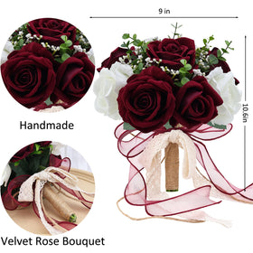Vkkperp bouquet with gypsophila and eucalyptus accents for romance.