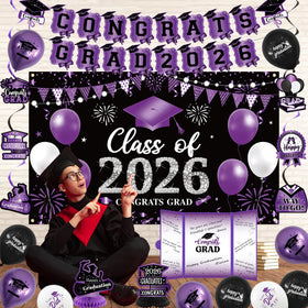 Vlipoeasn black purple spiral ornaments create dynamic depth