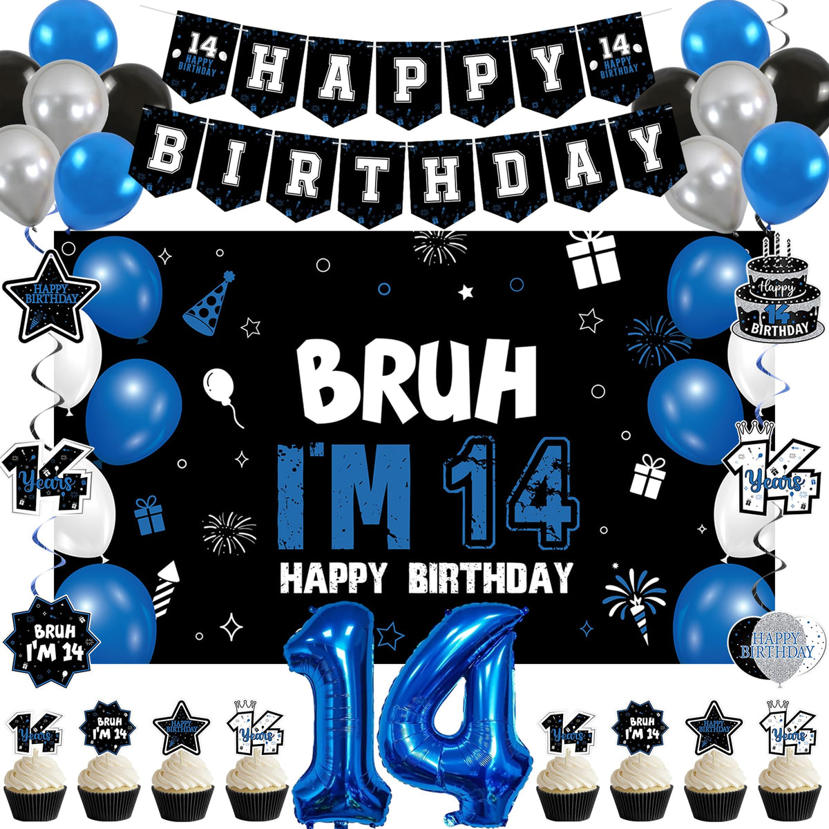 Vlipoeasn bruh-im-14-backdrop creates bold teen party photos and mood