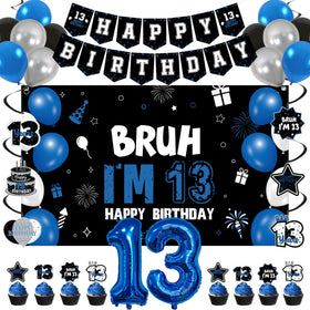 Vlipoeasn bruh im 13 backdrop for bold party photos.