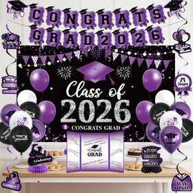 Vlipoeasn class of 2026 signature book keepsake guestbook