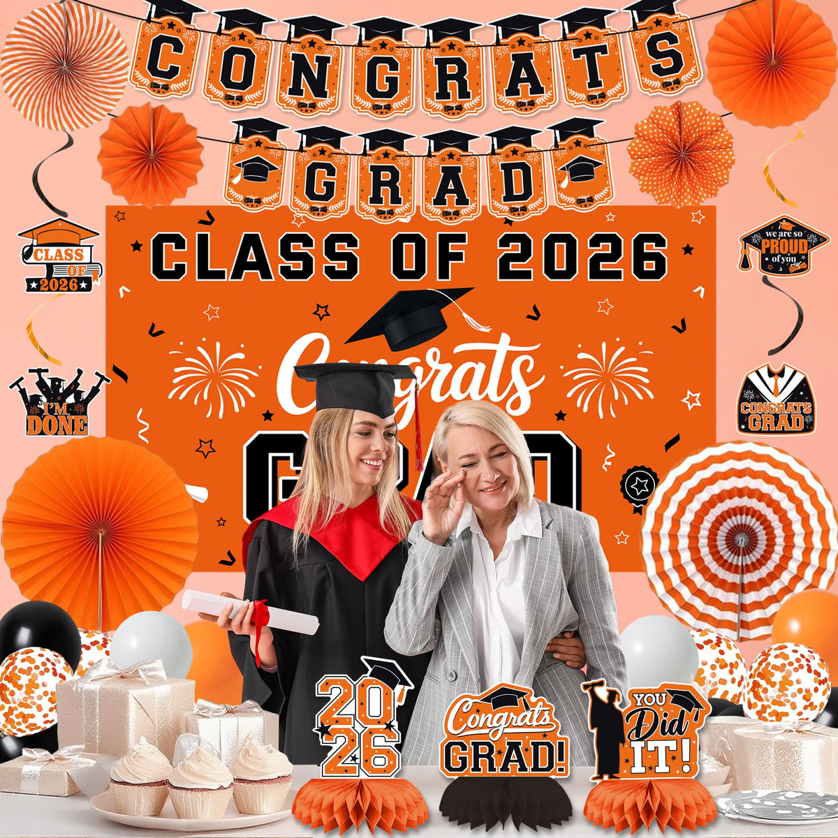 Vlipoeasn confetti balloons add celebratory accents for photos