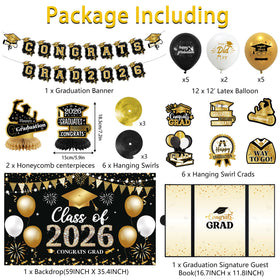 Vlipoeasn congrats grad 2026 banner elevating party visuals
