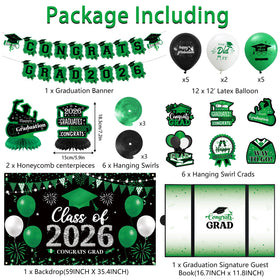 Vlipoeasn congrats grad 2026 banner adds celebratory headline for photos