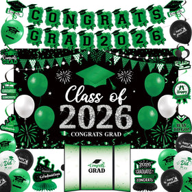 Vlipoeasn green 2026 backdrop enhances photo moments and party ambiance