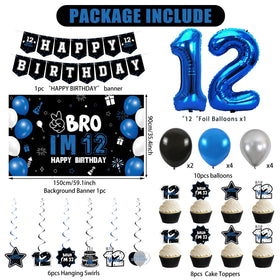 Vlipoeasn Happy Birthday banner creates a bold focal point for cake table or photo wall.