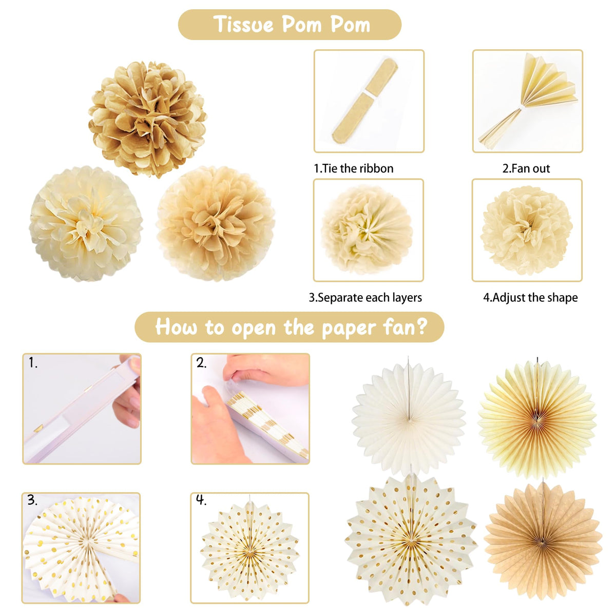 Vlipoeasn little cake toppers provide cute accents for themed treats.