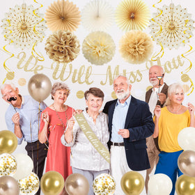 Vlipoeasn paper pompoms brighten ceilings with soft metallic shimmer