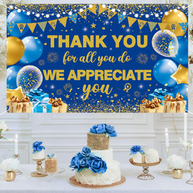 Vlipoeasn thank you for all you do banner honors staff and volunteers.