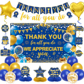 Vlipoeasn we appreciate you banner enhances a heartfelt office recognition moment.