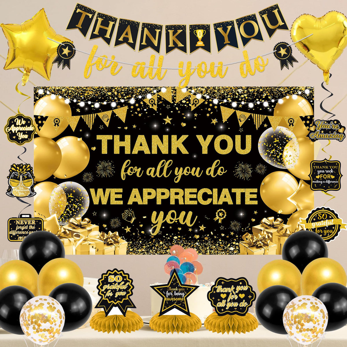 Vlipoeasn retirement office decor theme suits professional recognition moments.