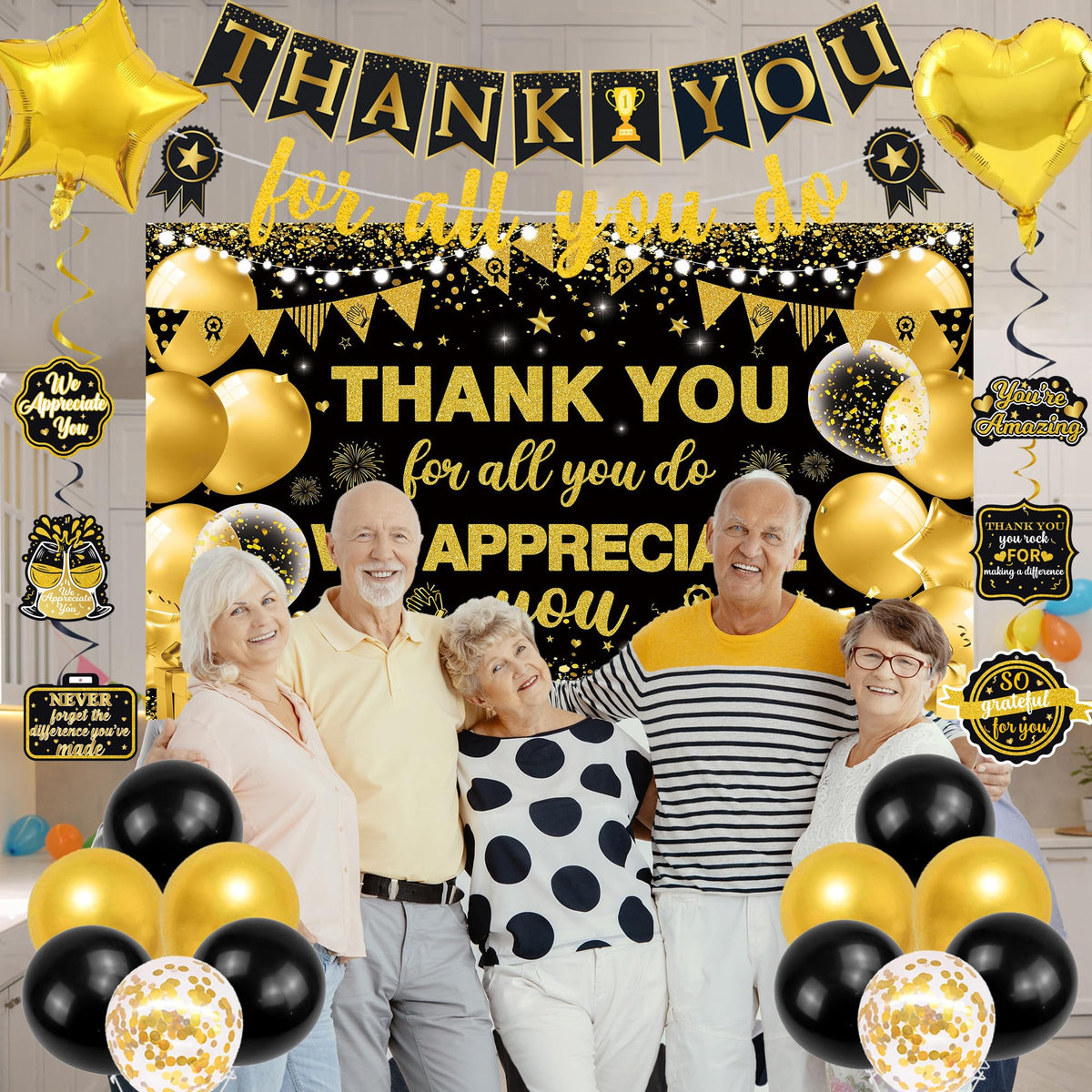 Vlipoeasn thank you banner highlights gratitude during ceremonies.