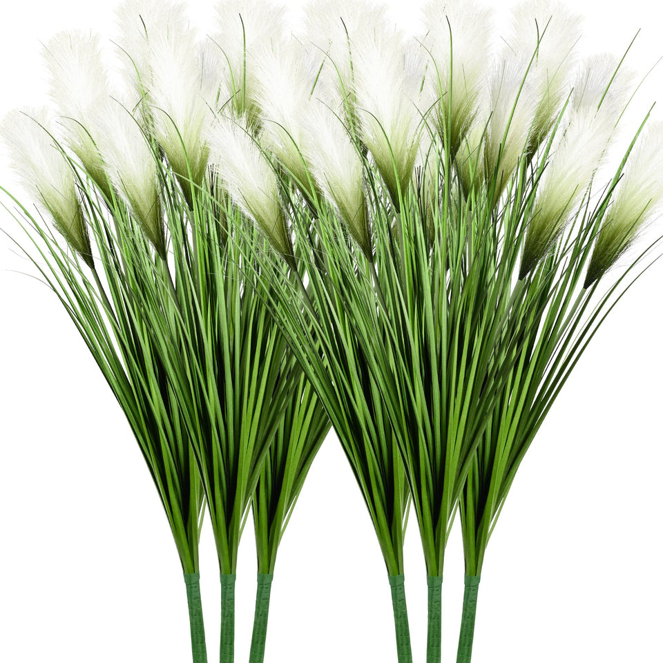 Vlorart 33-inch artificial plants in a six-pack ready for versatile living room decor.