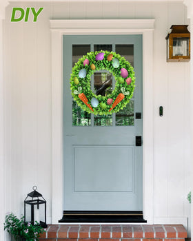 Vlorart boxwood wreath packaging box highlights gift-ready presentation