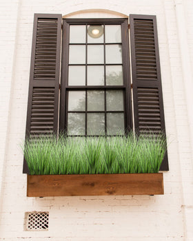 Vlorart easy-care artificial plants require no watering for simple maintenance.