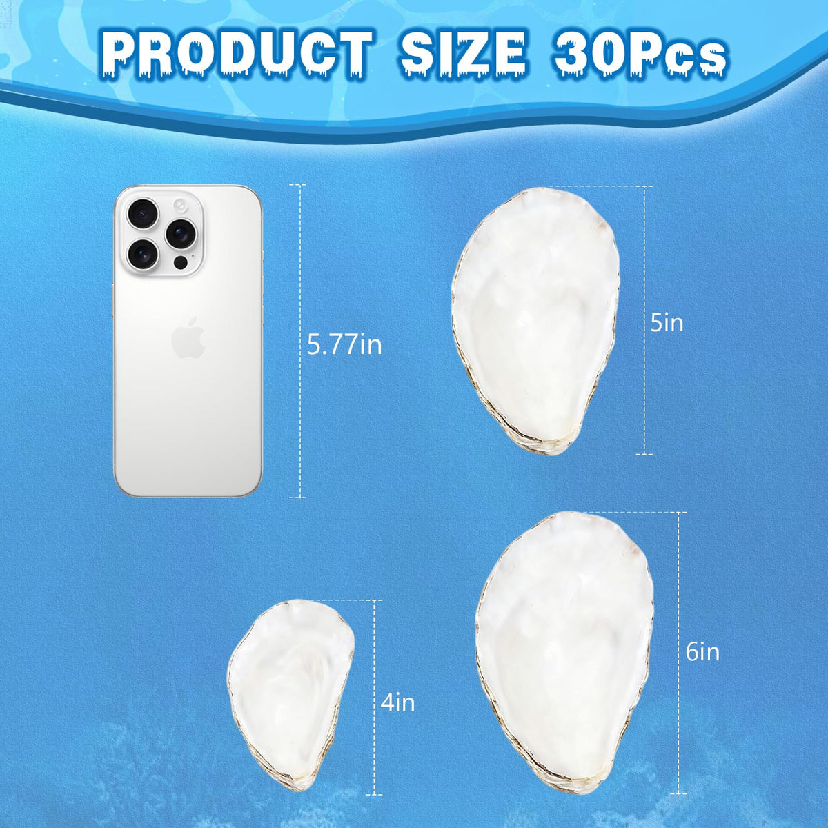 VMEECARL handpicked seashells provide size variety for diverse creative projects.