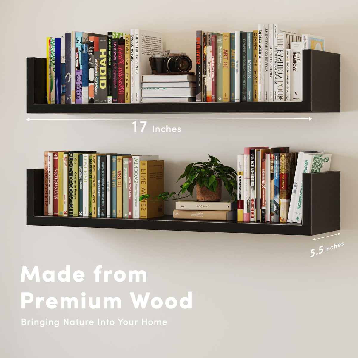 VMROF bedroom decor with modular units promotes easy organization and reach.
