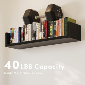 VMROF shelves in row gallery-wall setup showcases coordinated display possibilities.