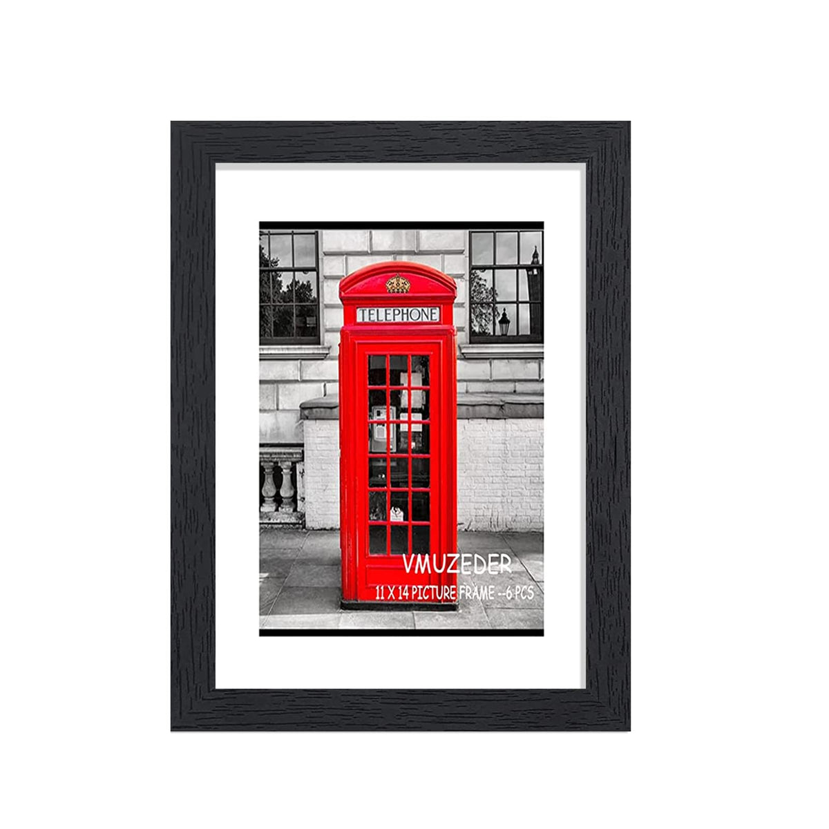 VMUZEDER 8x10 mat option for photos and art.