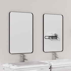 VocalStar modern flush-mount mirror elevates any wall with style